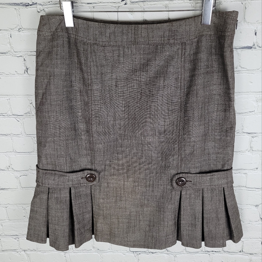 AGB | pleated side zip skirt - Picture 1 of 5